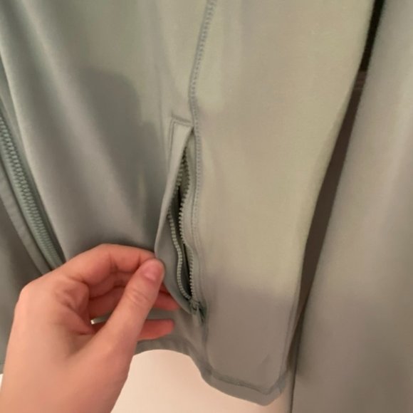 Mint Green Workout Jacket - Picture 3 of 4